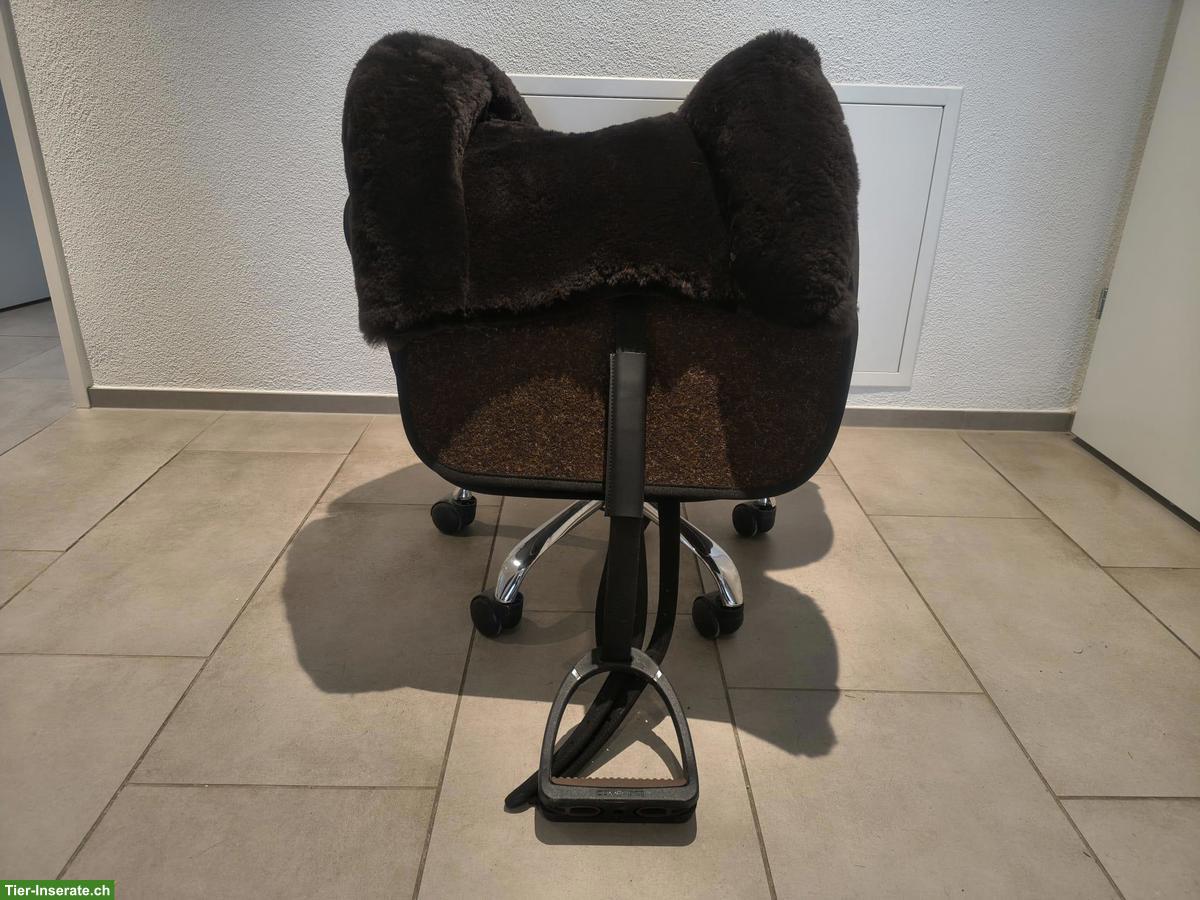 Grandeur Barock Fellsattel, Gr. WB, 60cm, braun