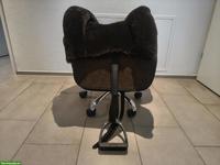 Grandeur Barock Fellsattel, Gr. WB, 60cm, braun