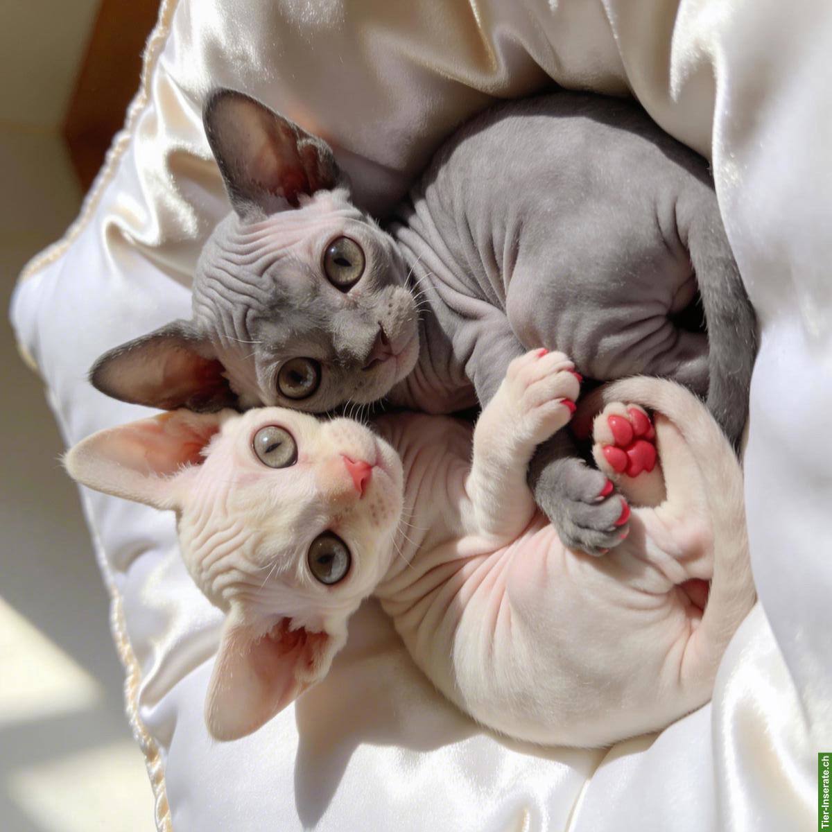 Suche 2 Sphynx Hauskatzen