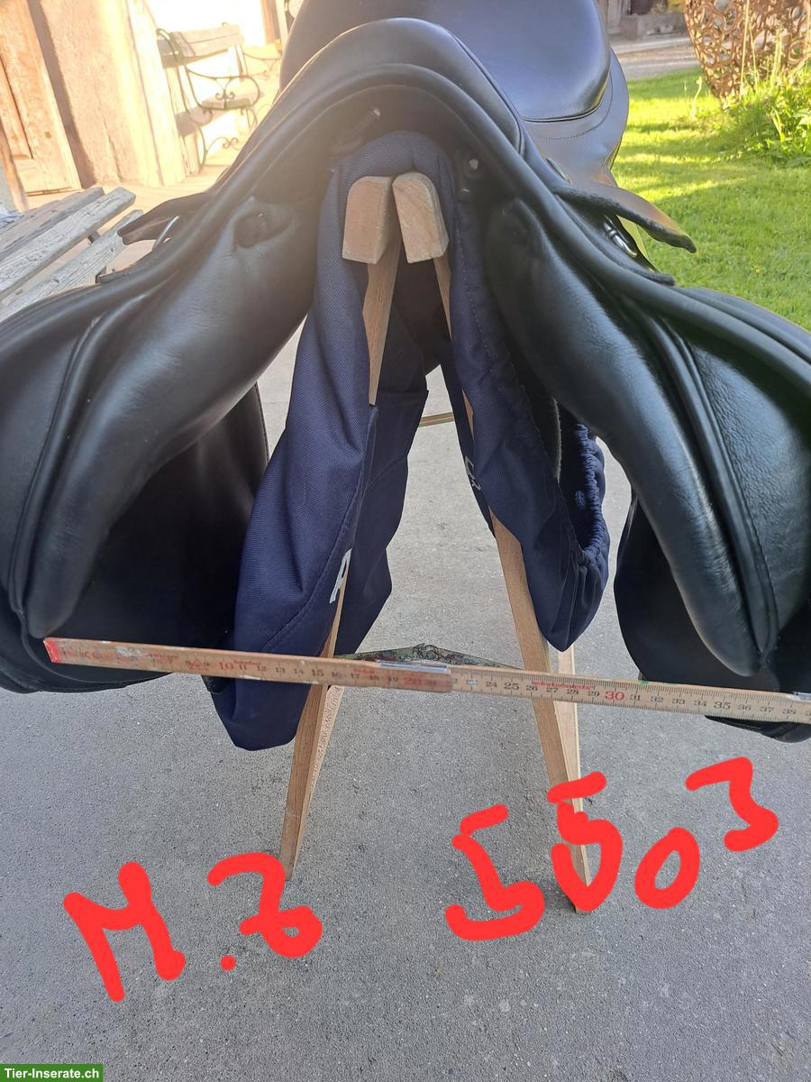 Bild 4: Springsattel Prestige Jump 17 Zoll zu verkaufen