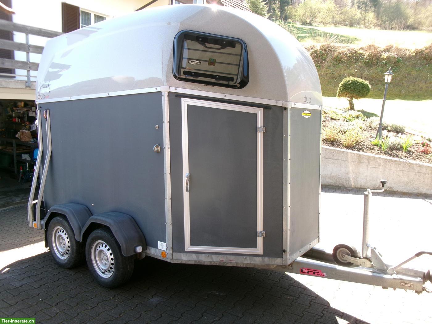 2er Pferdeanhänger Böckmann frisch ab MFK