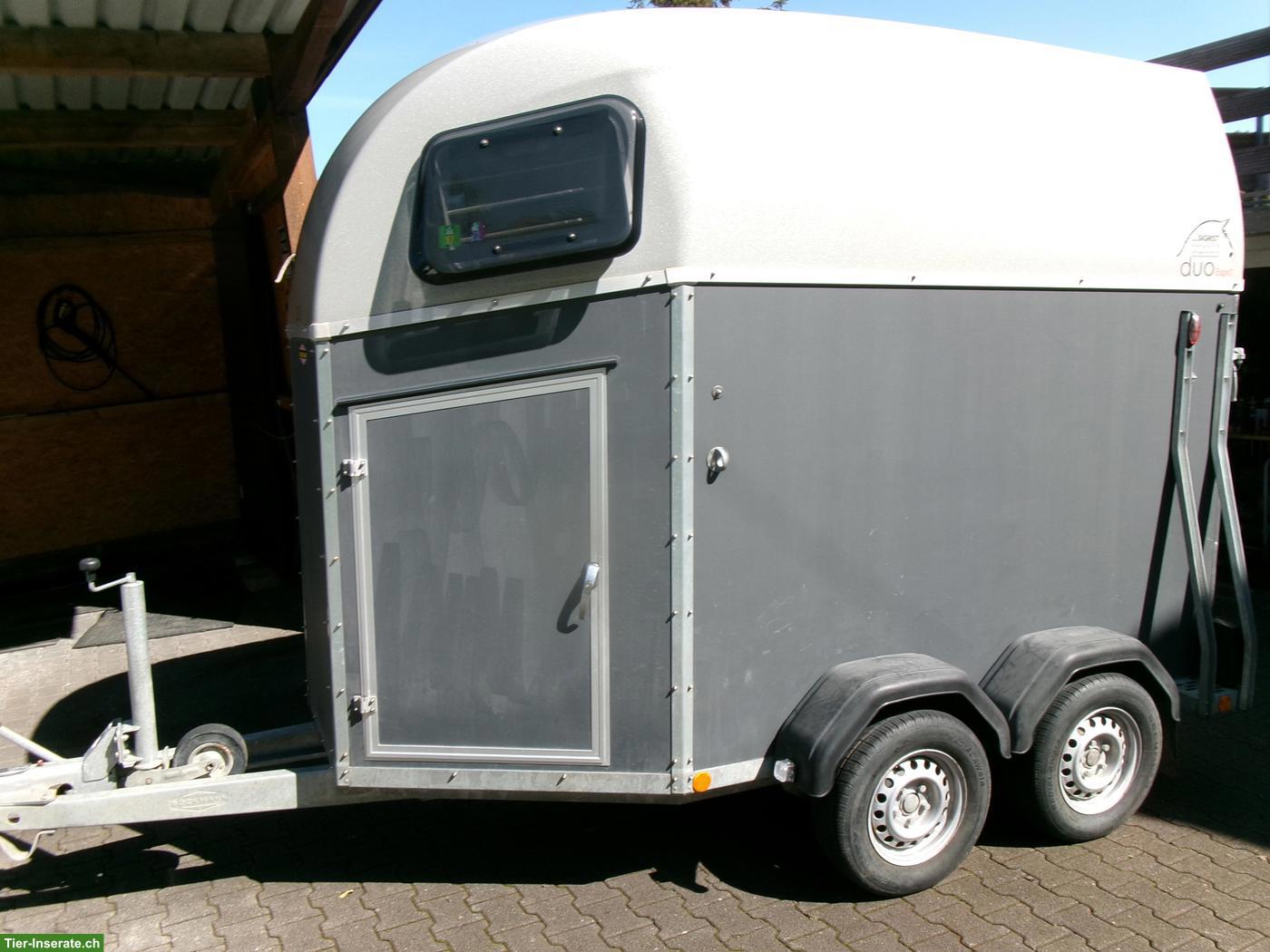 Bild 2: 2er Pferdeanhänger Böckmann frisch ab MFK