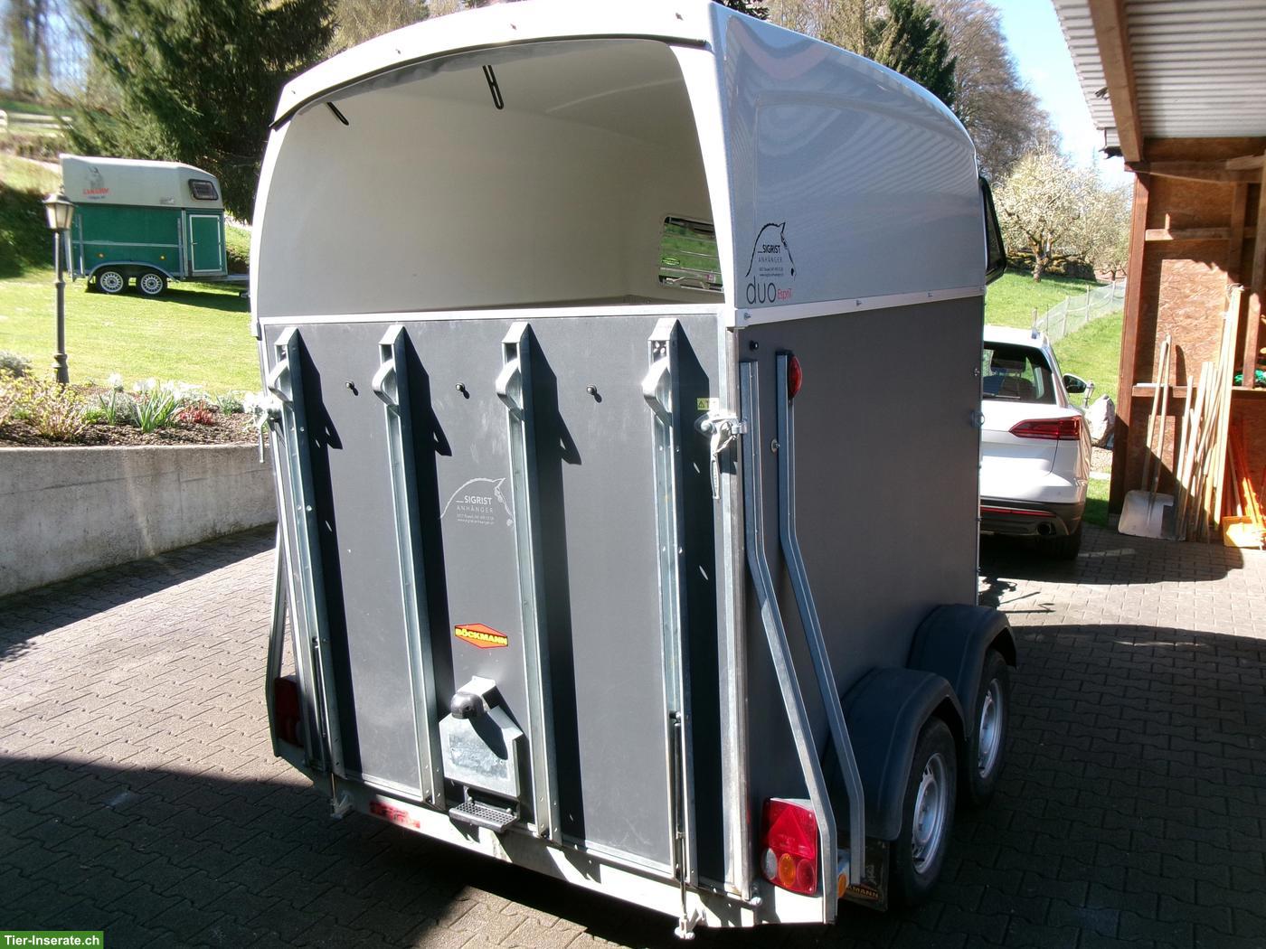 Bild 5: 2er Pferdeanhänger Böckmann frisch ab MFK