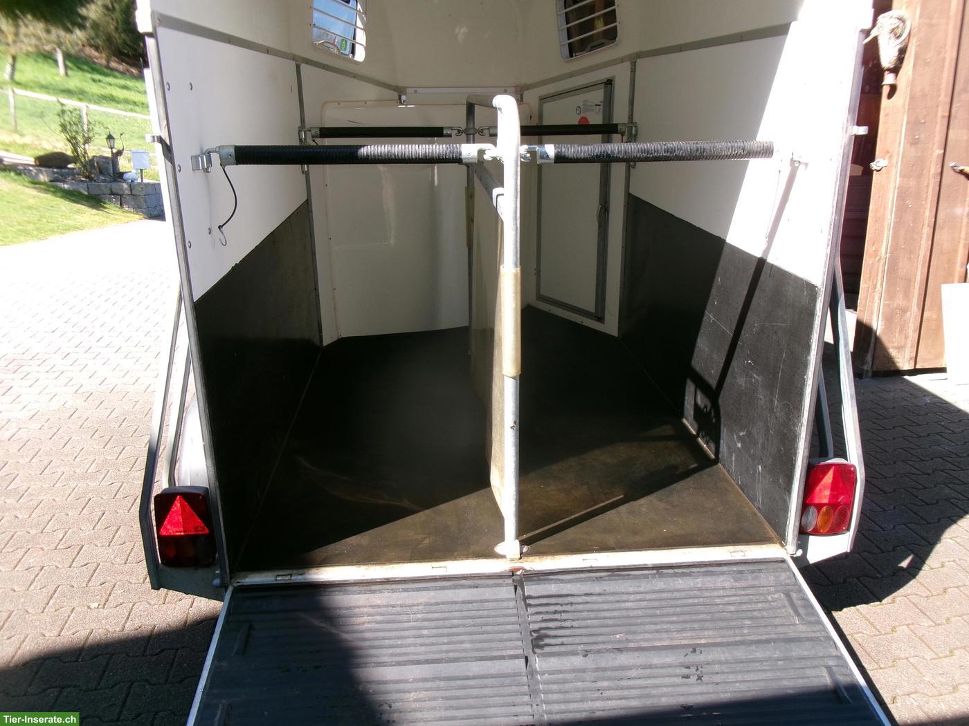 Bild 8: 2er Pferdeanhänger Böckmann frisch ab MFK