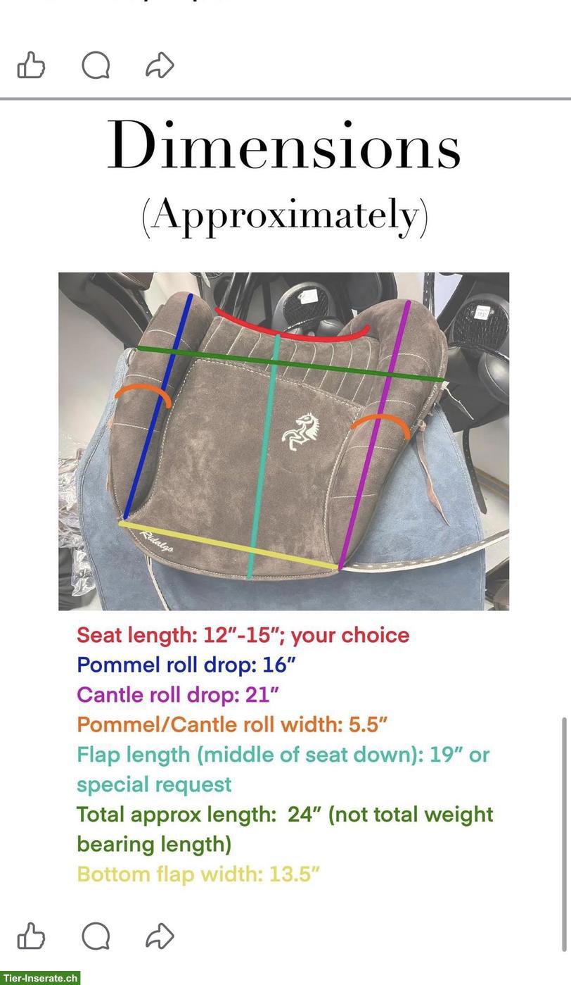 Bild 10: Hidalgo Softsattel, Ridalgo Reitpad zu verkaufen