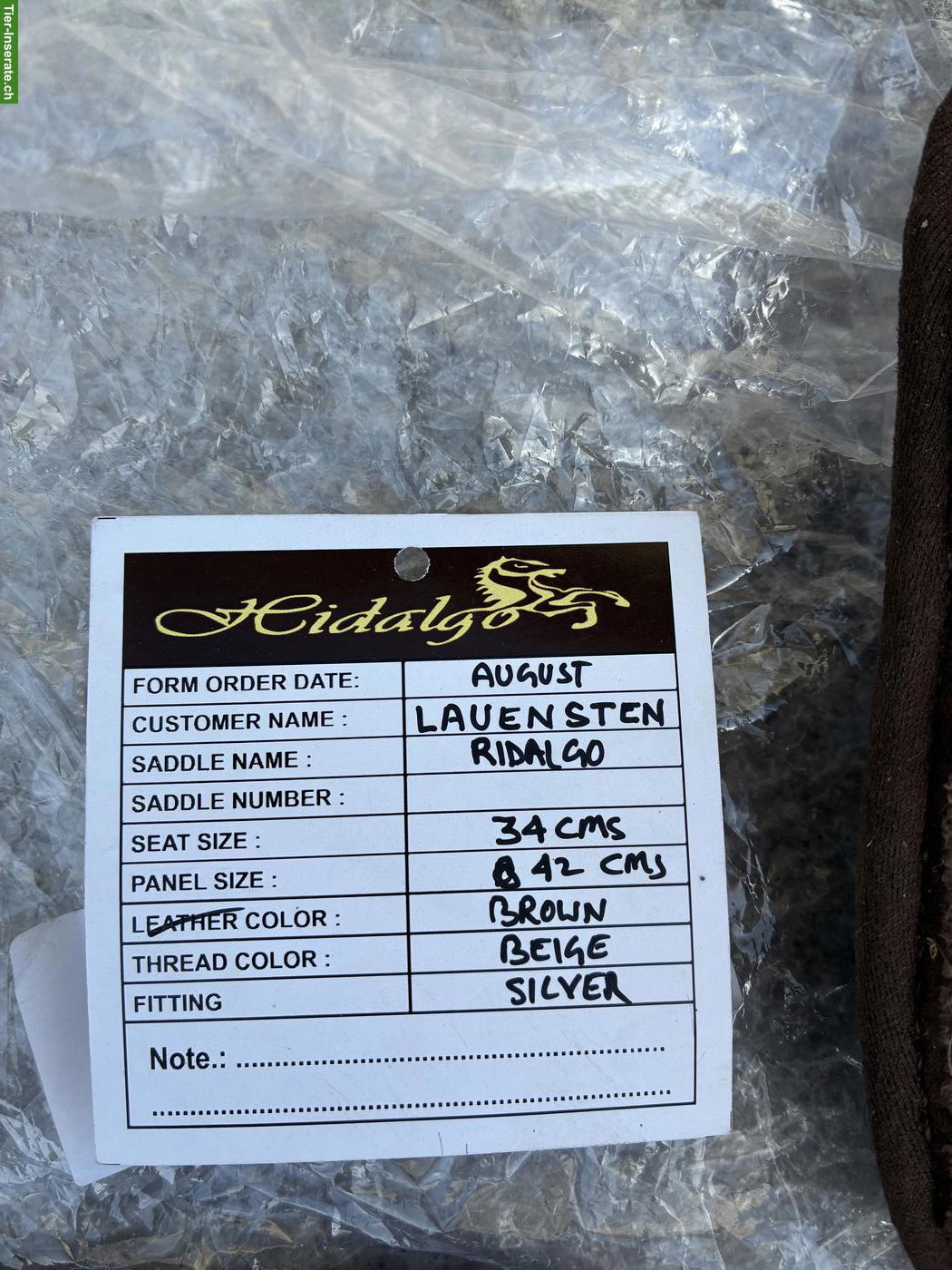 Bild 7: Hidalgo Softsattel, Ridalgo Reitpad zu verkaufen