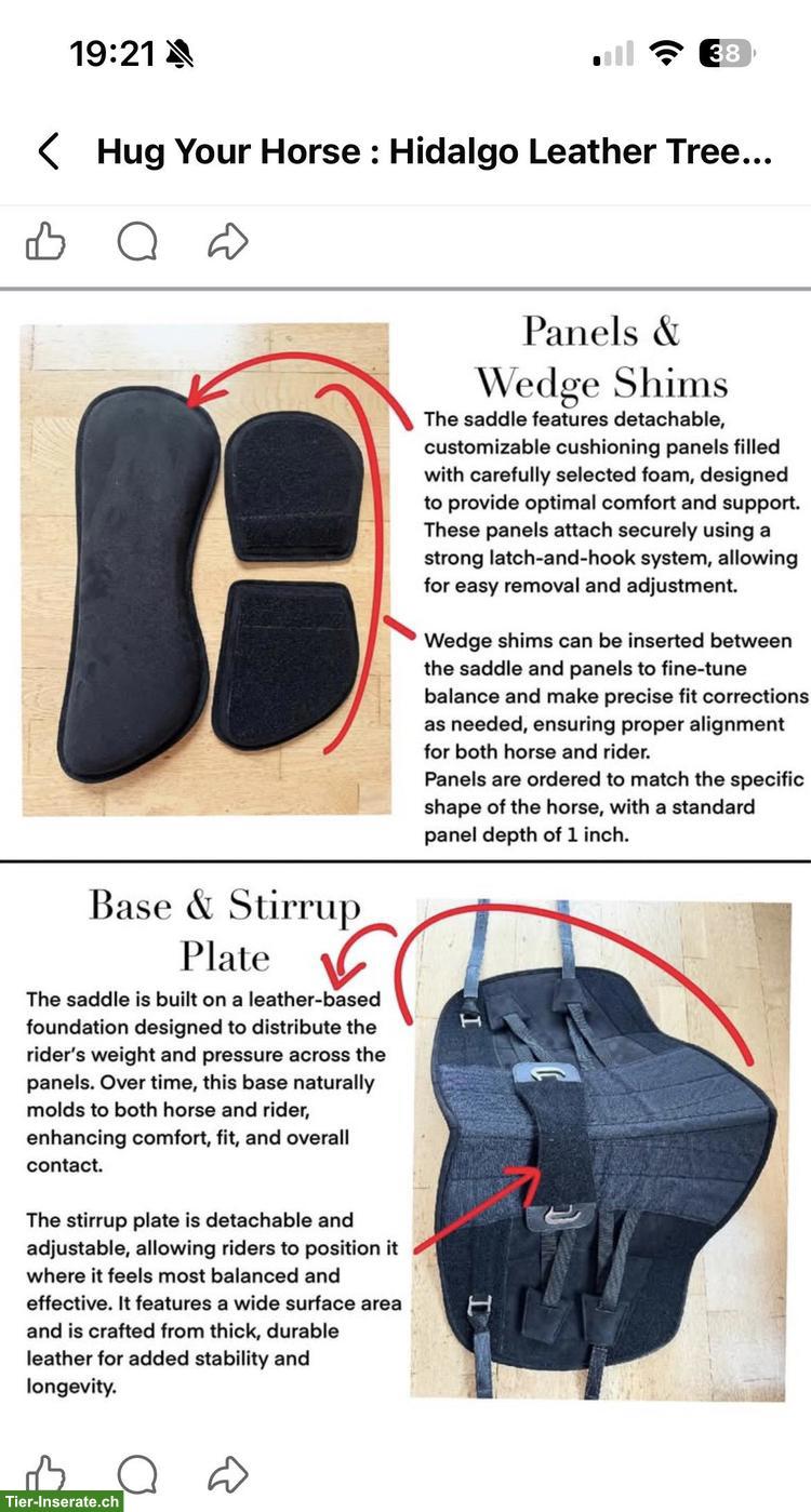 Bild 8: Hidalgo Softsattel, Ridalgo Reitpad zu verkaufen
