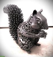 Tolle Recycleart-Tiere (Metall-Kunst) zu verkaufen