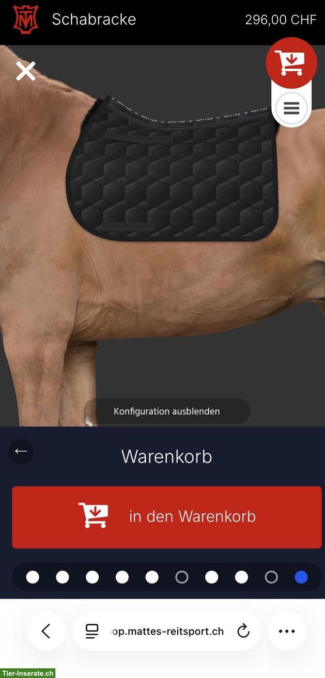 Mattes Vielseitigkeitsschabracke mit Correction System