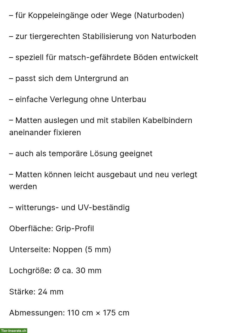 Bild 5: Belmondo Gummimatten Flix / Lomax, 5 Stück zu verkaufen