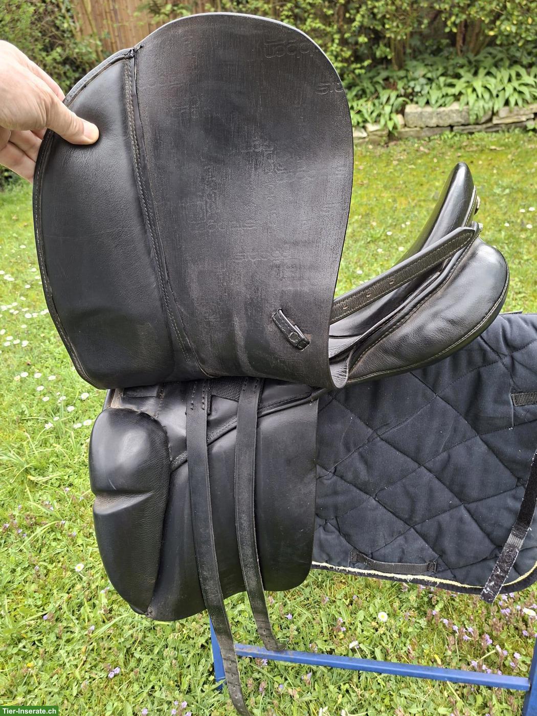 Bild 2: Dressursattel Stübben Genesis 17 Zoll zu verkaufen