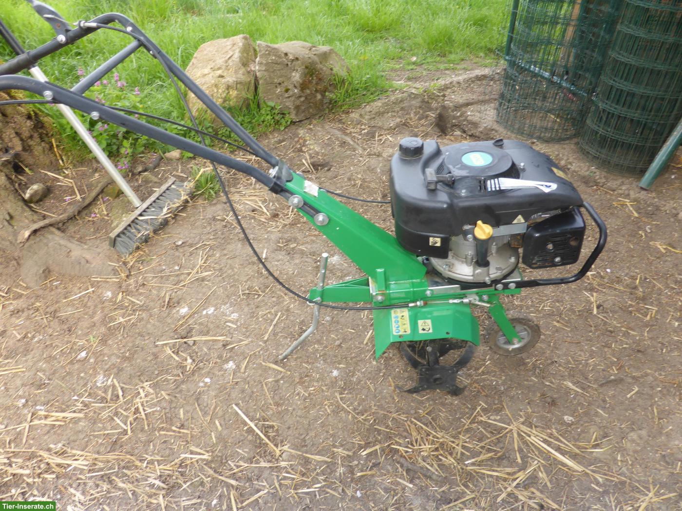 Kleine Motorhacke & Schlauchwagen günstig zu verkaufen
