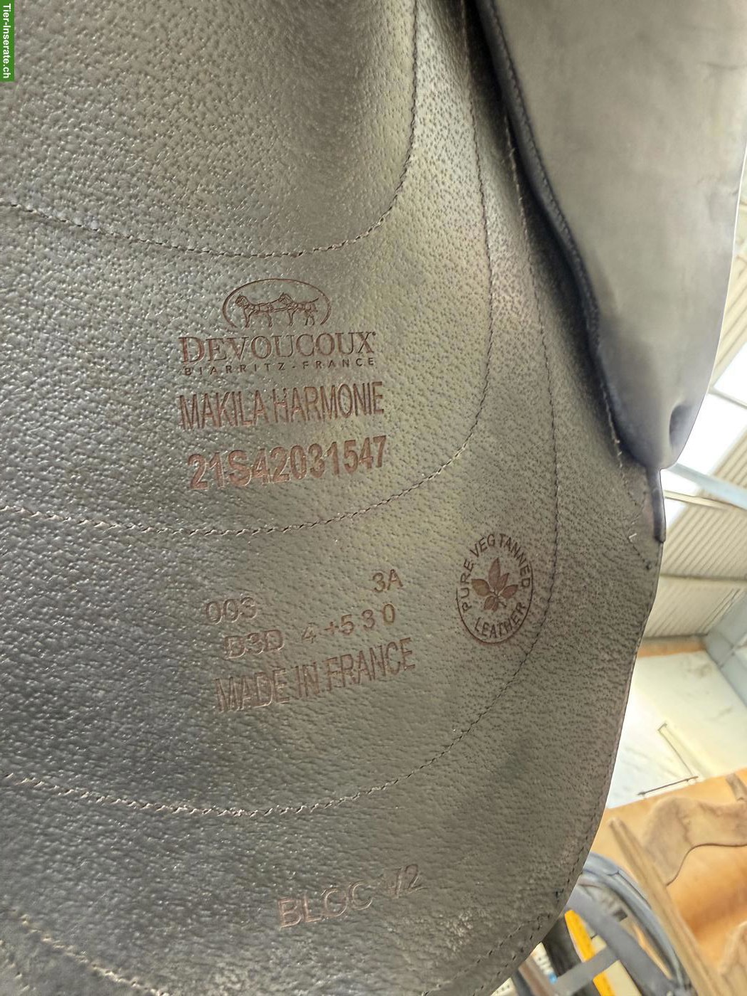 Bild 3: Devoucoux Dressursattel Makila Harmonie 17.5 Zoll