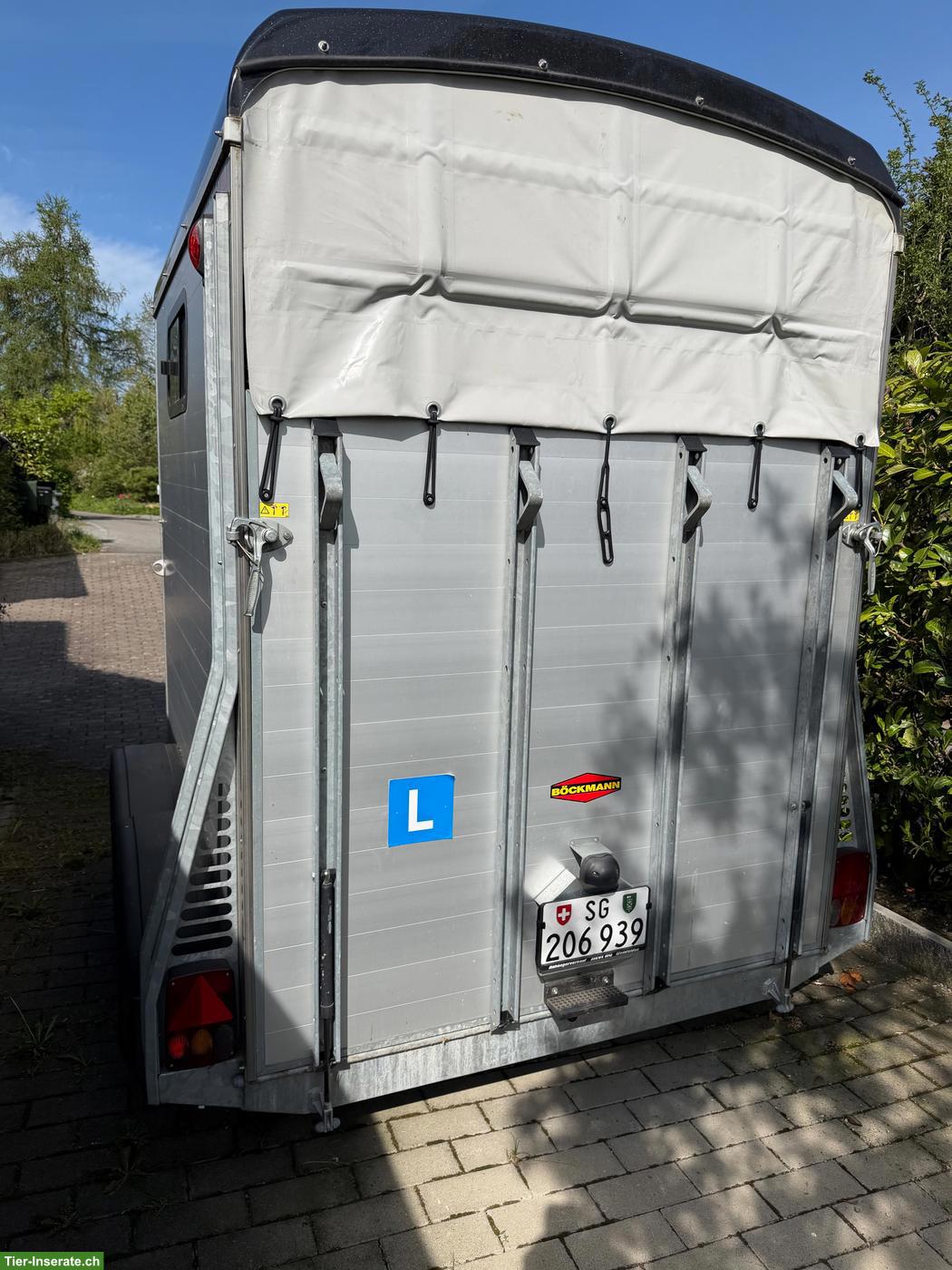 Bild 4: 2er Pferdeanhänger Böckmann Portax Esprit, top gepflegt