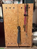 Sattelschrank OSB zu verkaufen