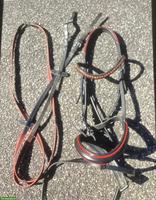 Pferdezäume mit Zügeln zu verkaufen