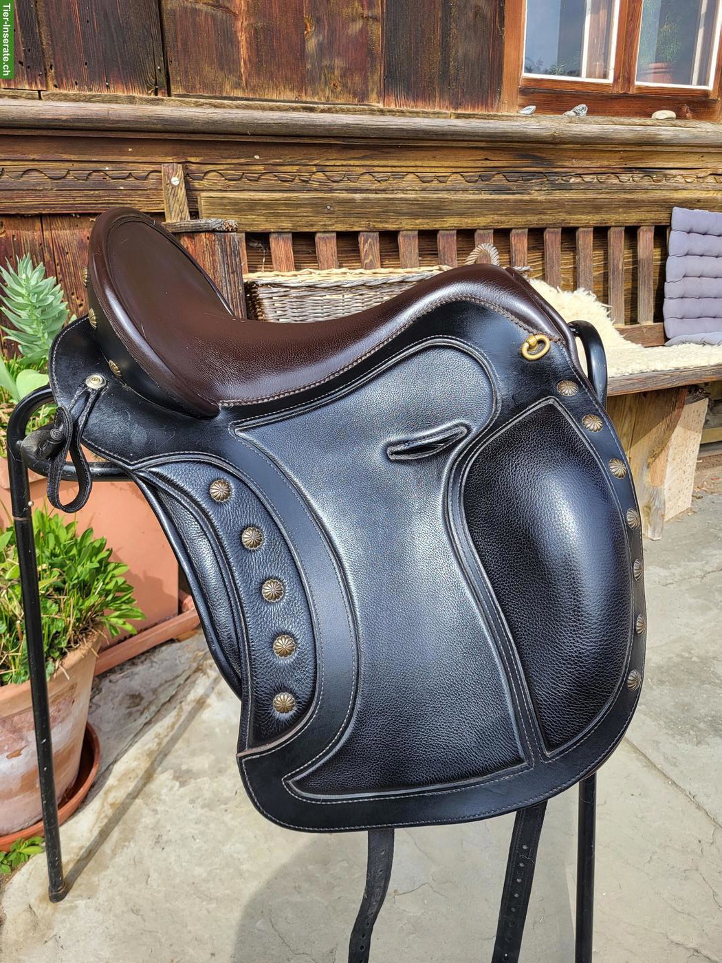 Bild 2: Deuber Sattel El Campo, Shorty, S2, neuwertig