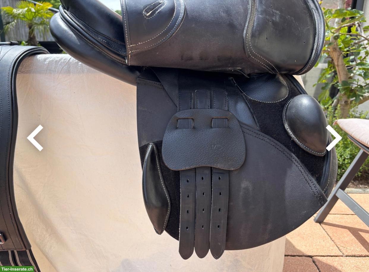 Bild 3: Vielseitigkeitssattel 17.5 Zoll zu verkaufen