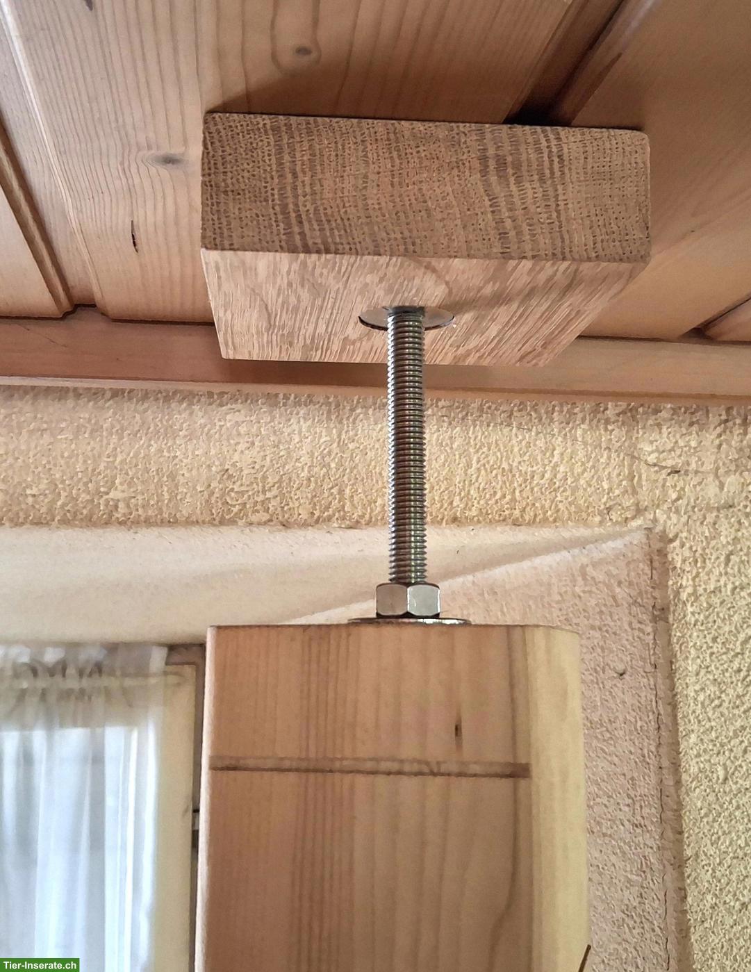 Bild 5: Massivholz Katzenbaum: handgefertigt & stabil (NEU)