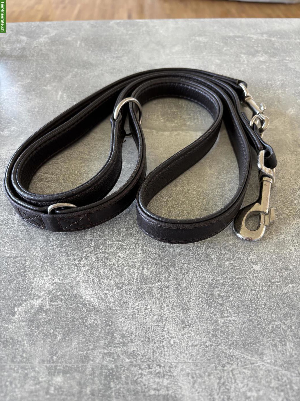 Bild 4: HUNTER Leder Hundeleine - braun zu verkaufen