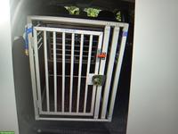 Schmidt Auto-Hundebox mit Fluchttüre, neuwertig