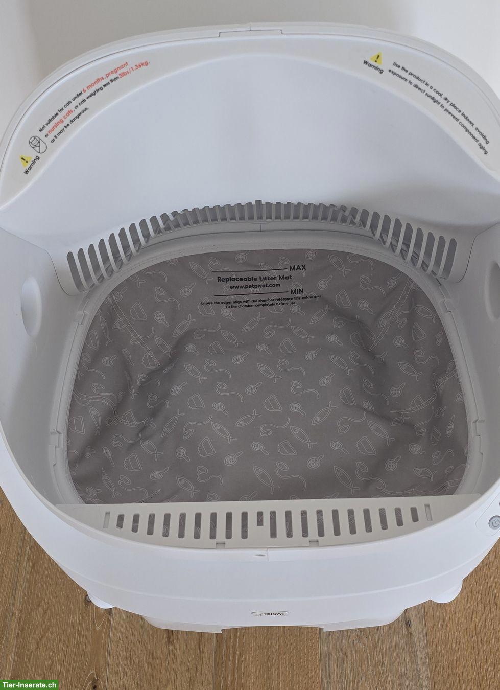 Bild 2: Selbstreinigende Katzentoilette in Top-Zustand