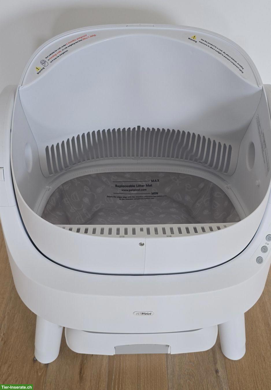 Bild 3: Selbstreinigende Katzentoilette in Top-Zustand