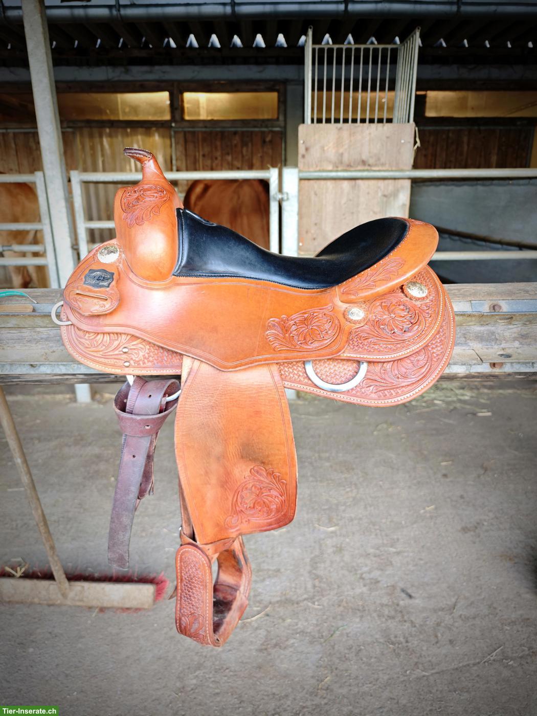 Verkaufe Westernsattel Reining Authority 16 Zoll