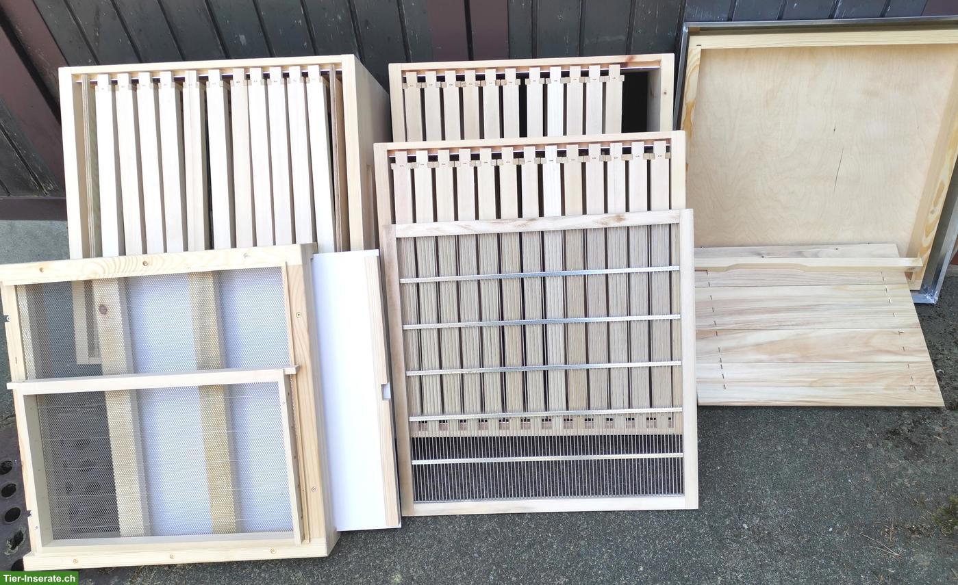 Bild 2: Neuer Bienenkasten aus Weymouth-Kiefer