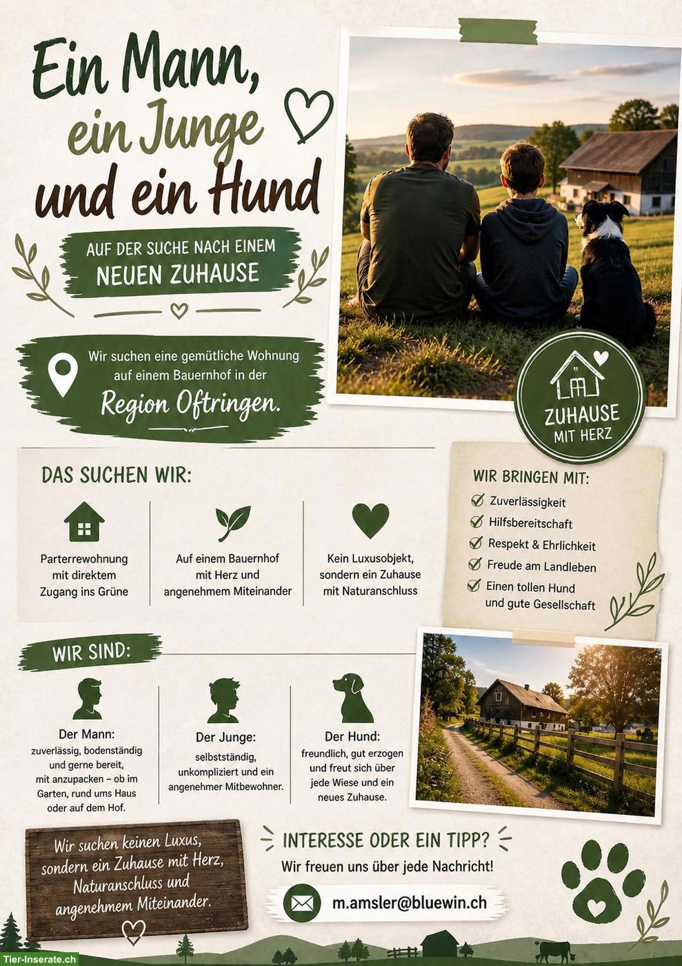 Zuhause mit ❤️ gesucht in der Region Oftringen