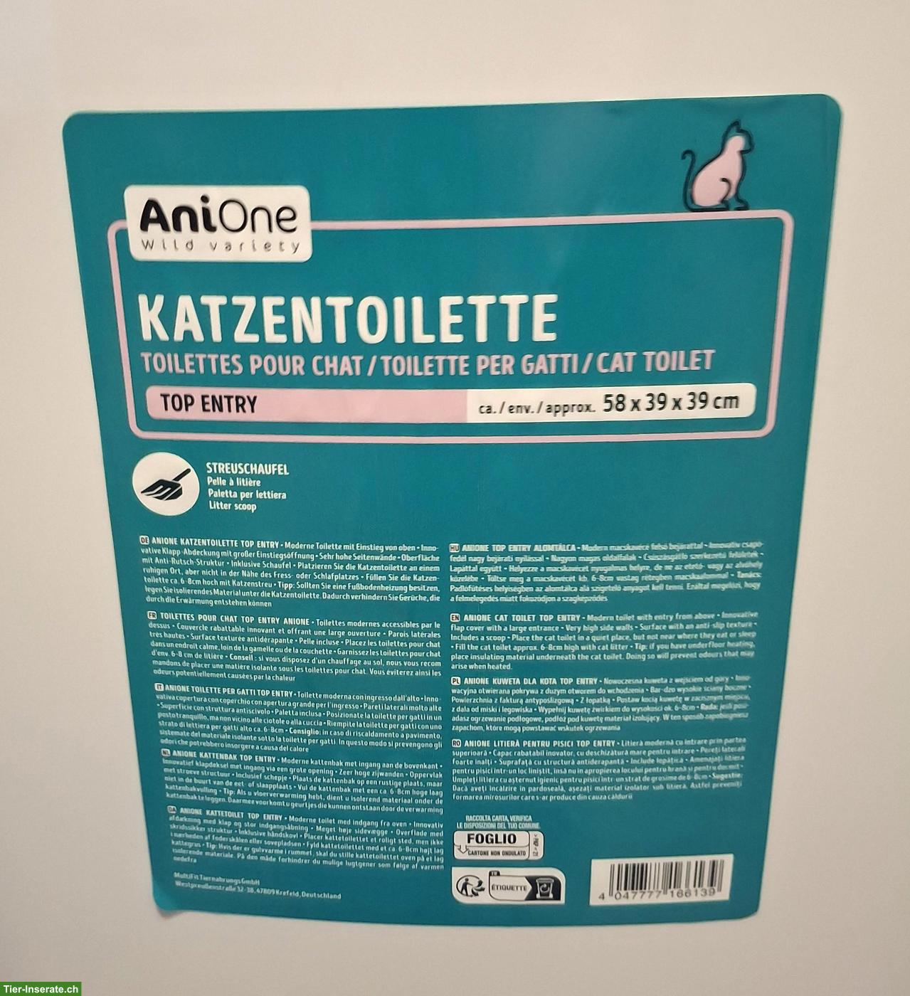 Bild 4: Top-Entry Katzenklo zu verkaufen, neuwertig