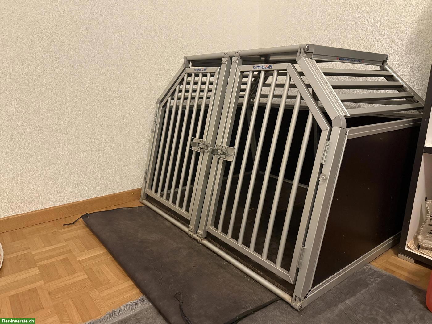 Schmidt Doppel-Hundebox mit Trennwand