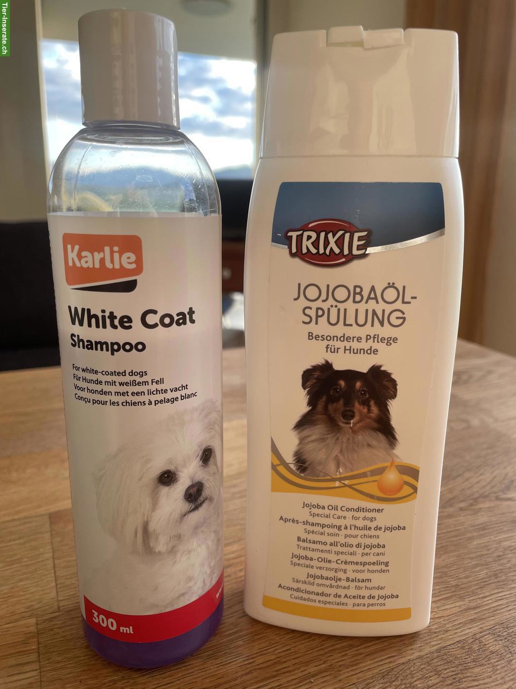 Hundeshampoo gratis abzugeben