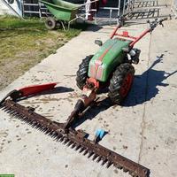 Rapid Motormäher mit Bandeingrasung zu verkaufen