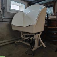 Profi-Hundebadewanne Groom-X Atlantis Pro, elektrisch höhenverstellbar