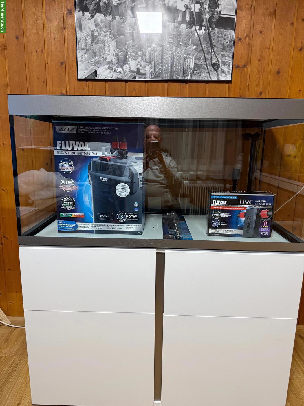Fluval Aquarium 330 Liter mit Zubehör zu verkaufen