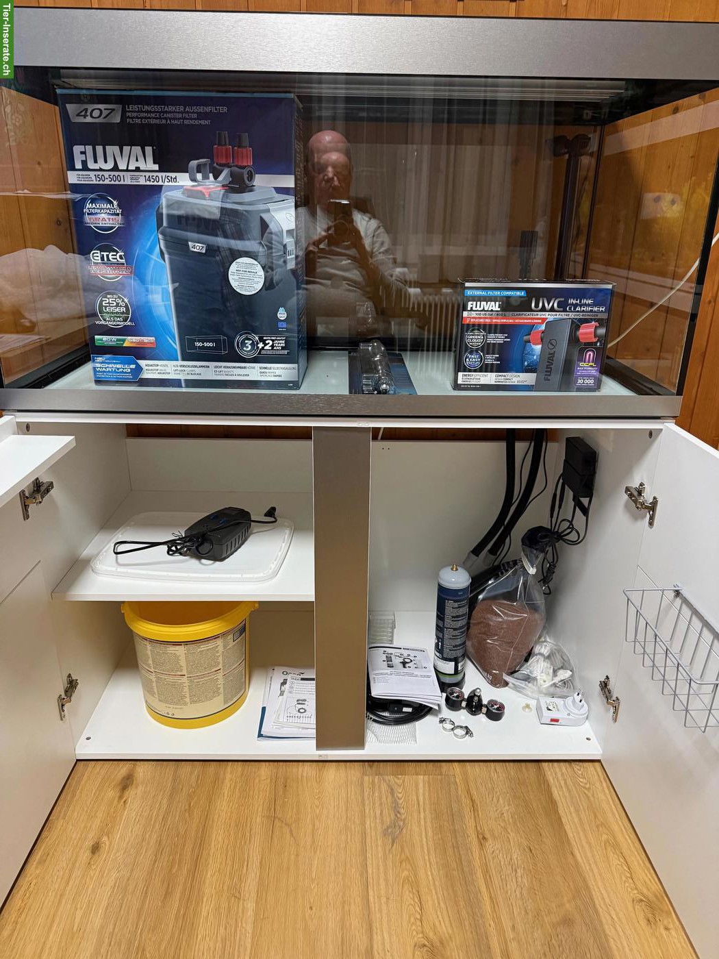 Bild 2: Fluval Aquarium 330 Liter mit Zubehör zu verkaufen