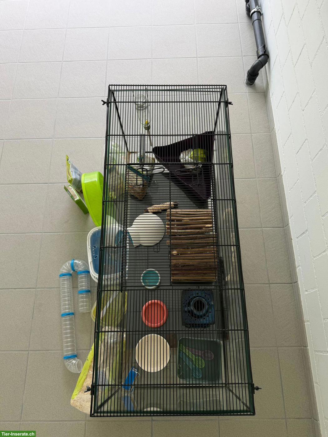 Bild 4: Käfig für Nagetiere (Hamster, Maus, Rennmaus)