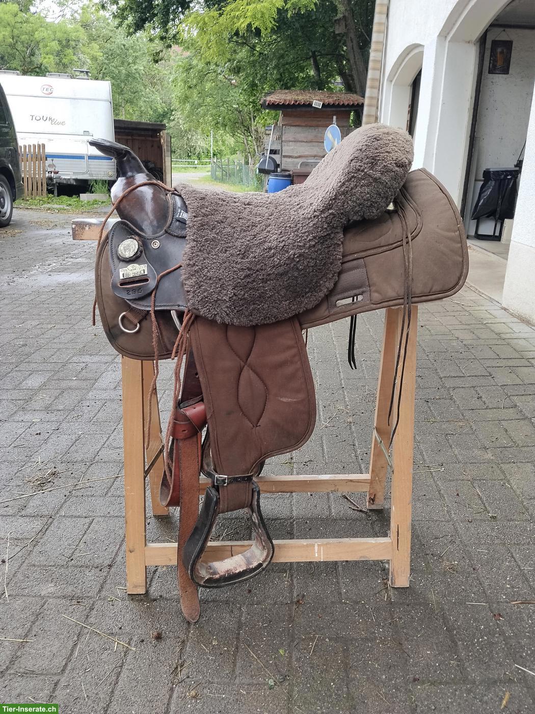 Bild 2: Westernsattel Big Horn 16.5-17 Zoll (VB)