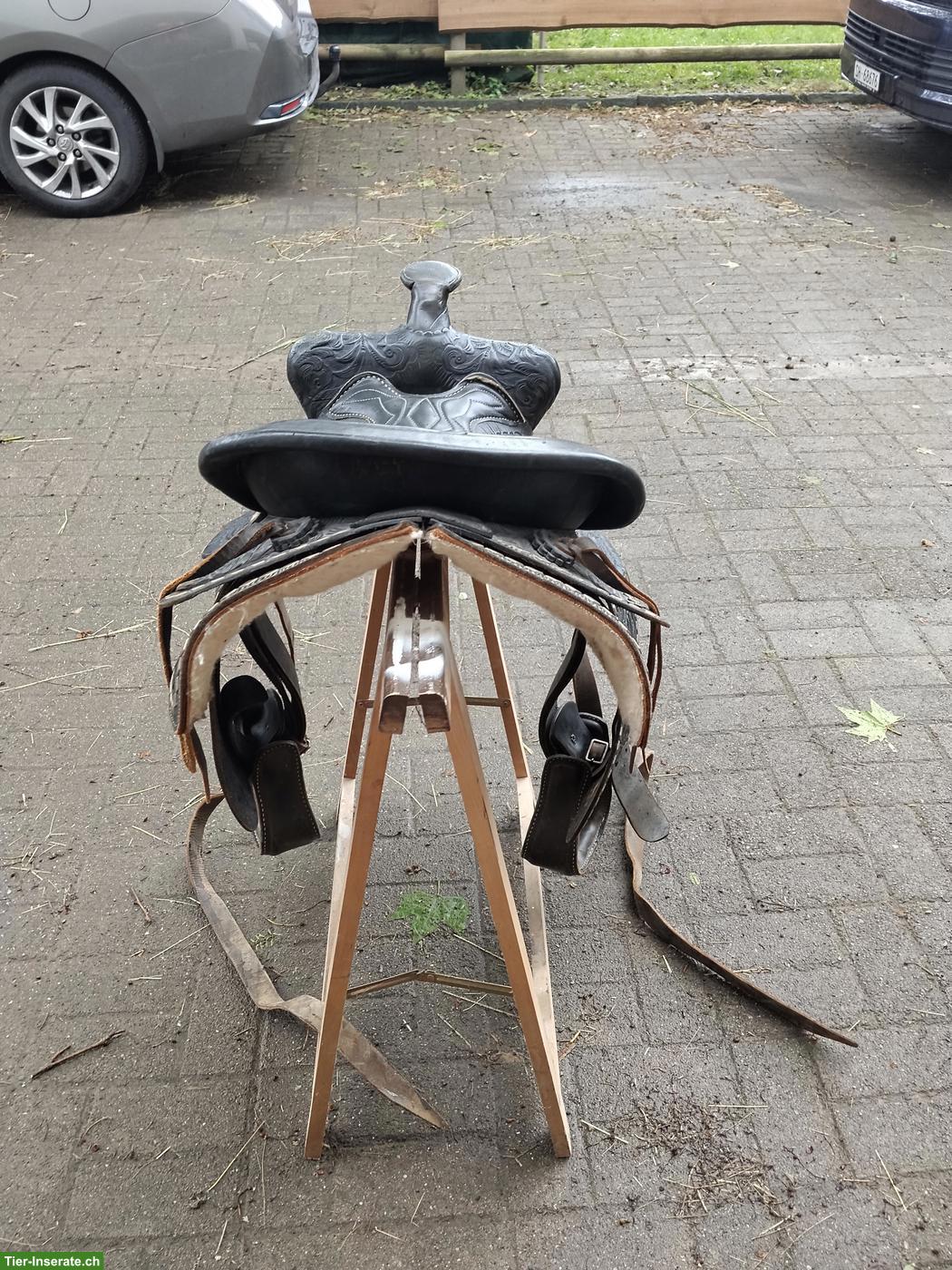 Bild 2: BigHorn Westernsattel, 15-16 Zoll