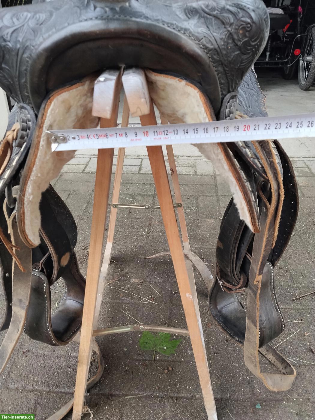 Bild 4: BigHorn Westernsattel, 15-16 Zoll