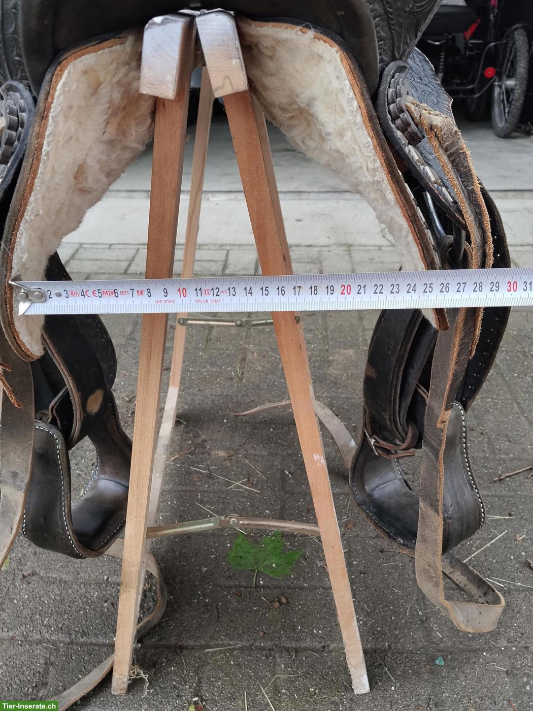 Bild 5: BigHorn Westernsattel, 15-16 Zoll