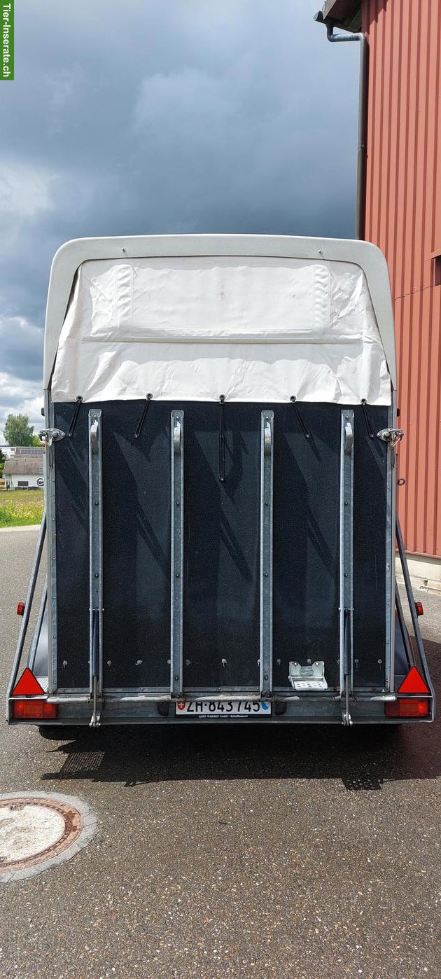 Bild 4: Thiel Racer 2er Pferdeanhänger mit Sattelkammer