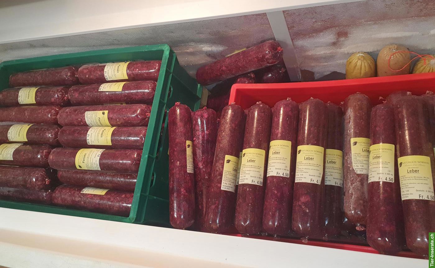 BARF Wurst tiefgekühlt aus CH-Rindfleisch