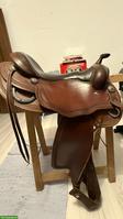 Westernsattel Diamond C, 15.5 Zoll