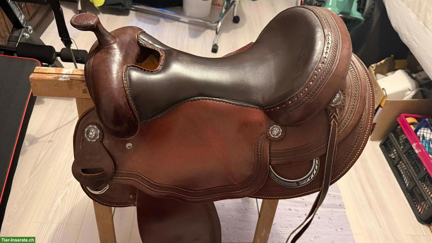 Bild 7: Westernsattel Diamond C, 15.5 Zoll