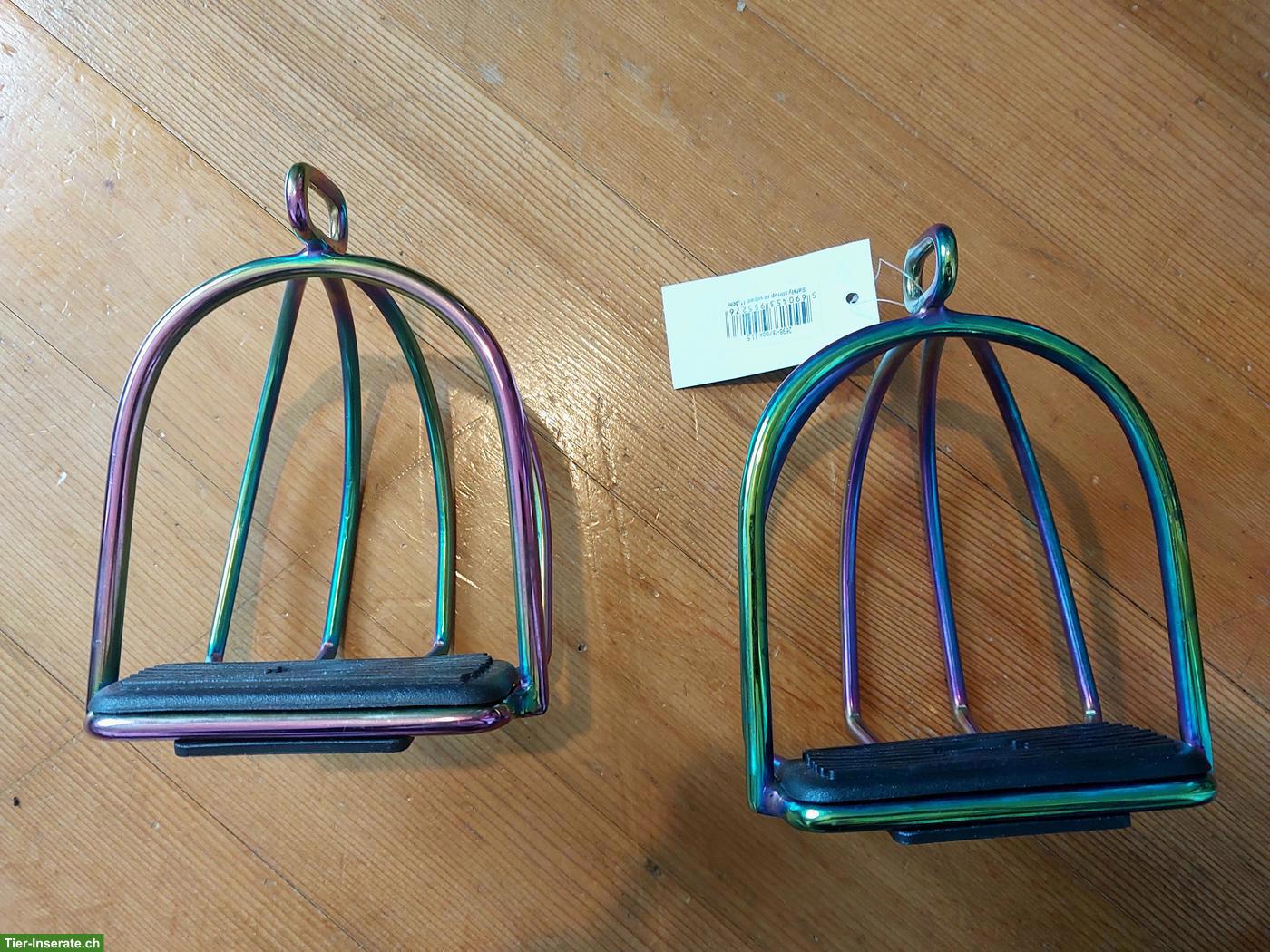 Bild 2: Sicherheitssteigbügel Islandpferd, Gr. 11.5 cm, NEU