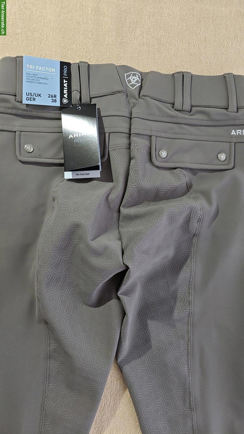 Bild 2: Neue Reithosen: Ariat Tri Factor Grip FS, Farbe Banyan, Gr. 26R - D38