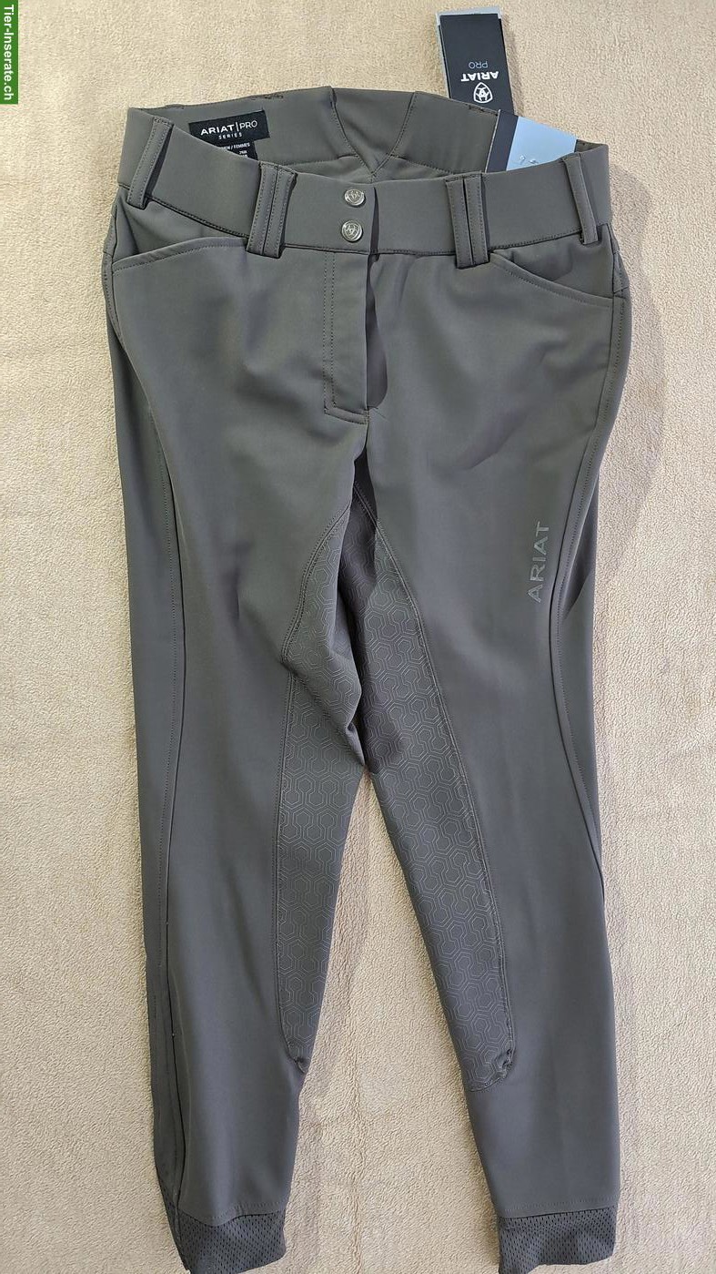 Bild 3: Neue Reithosen: Ariat Tri Factor Grip FS, Farbe Banyan, Gr. 26R - D38
