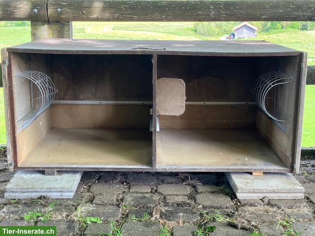 Bild 2: Kleintierstall mit 2 Abteilen zu verkaufen